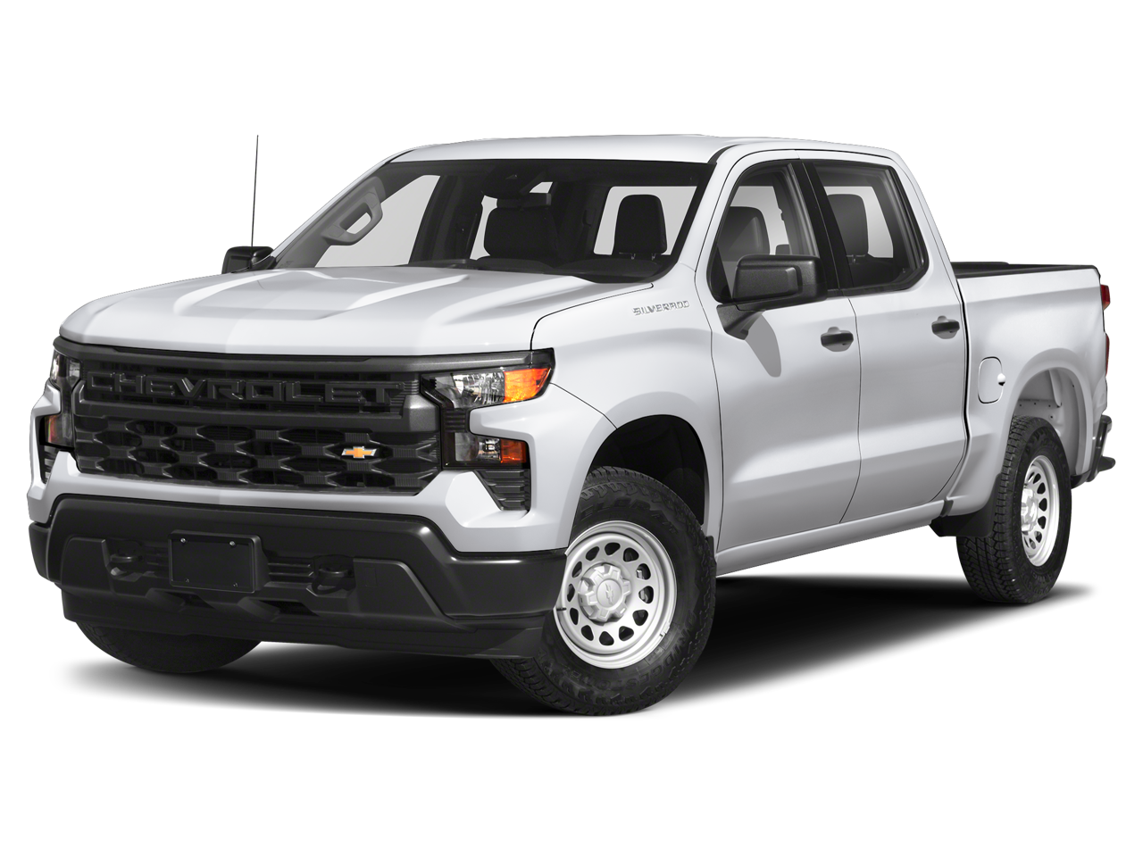 2023 Chevrolet Silverado 1500 LT Trail Boss in Iridescent Pearl Tricoat — front three-quarter view