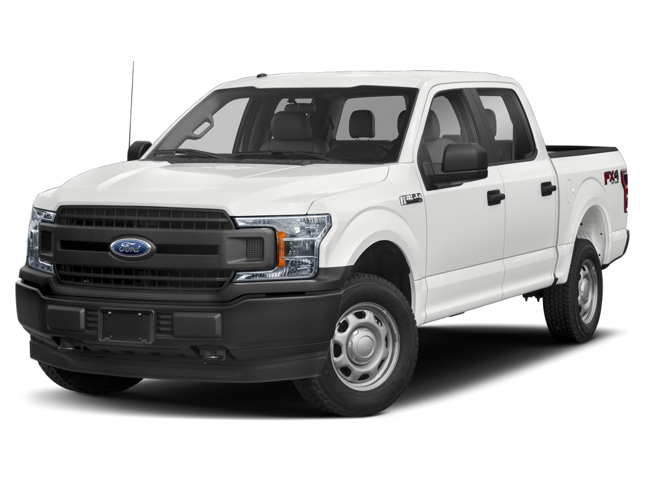 2018 Ford F-150 XL in Blue — front three-quarter view