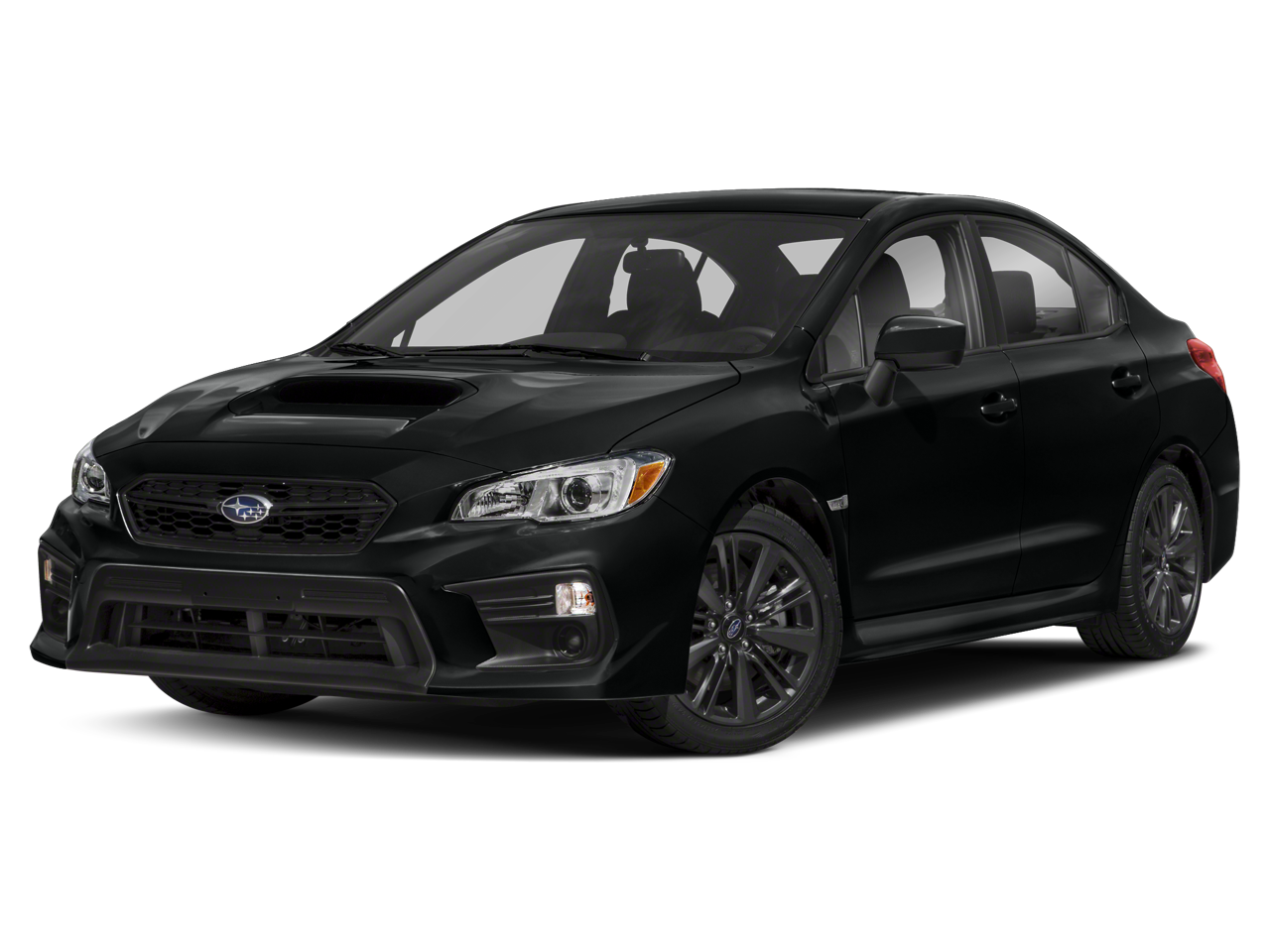 2019 Subaru WRX Base in Crystal White P — front three-quarter view