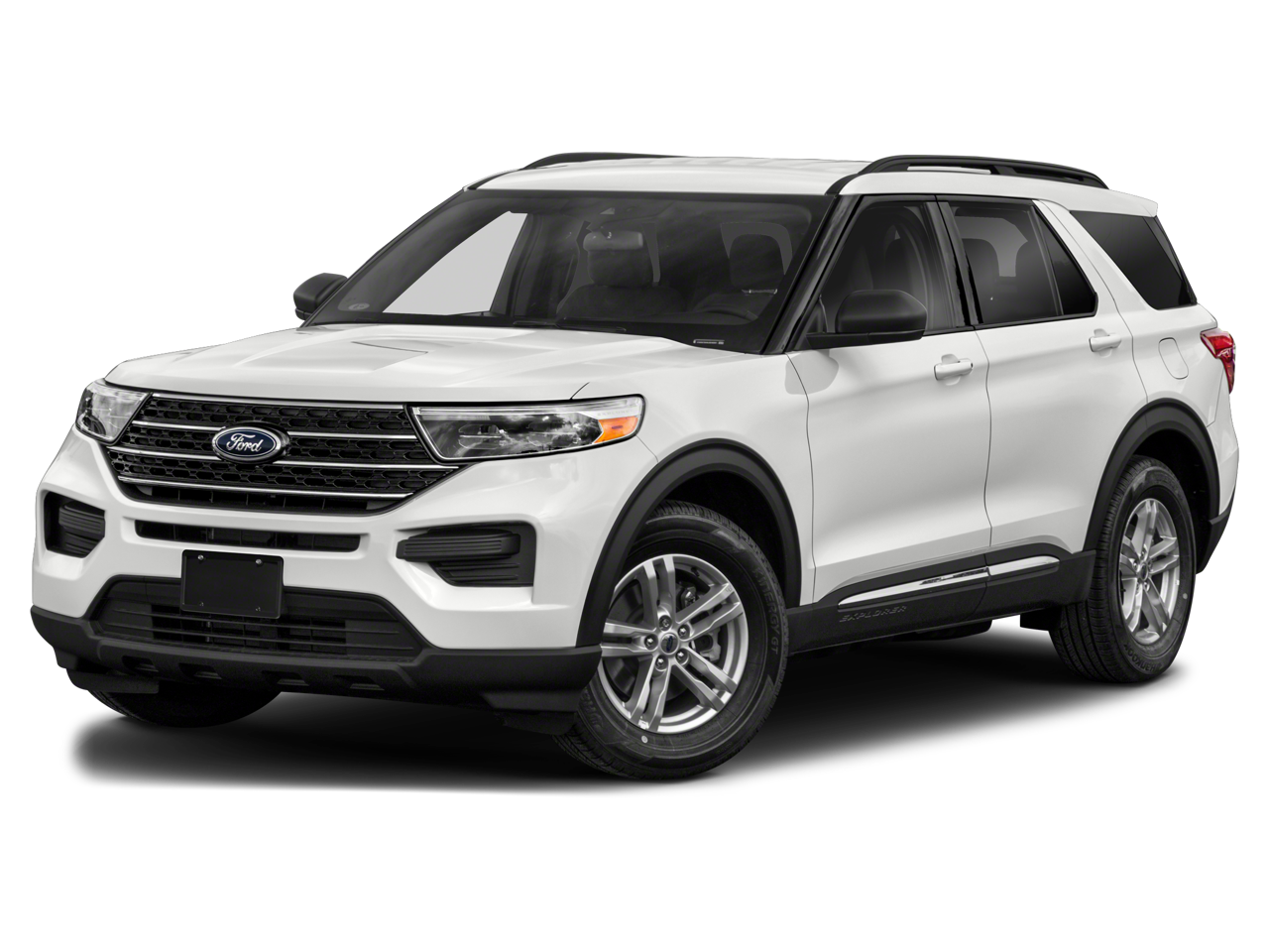 2020 Ford Explorer XLT in Other — front three-quarter view