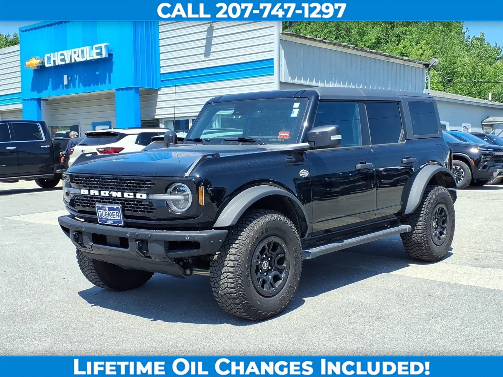 2024 Ford Bronco Wildtrak in Other — front three-quarter view