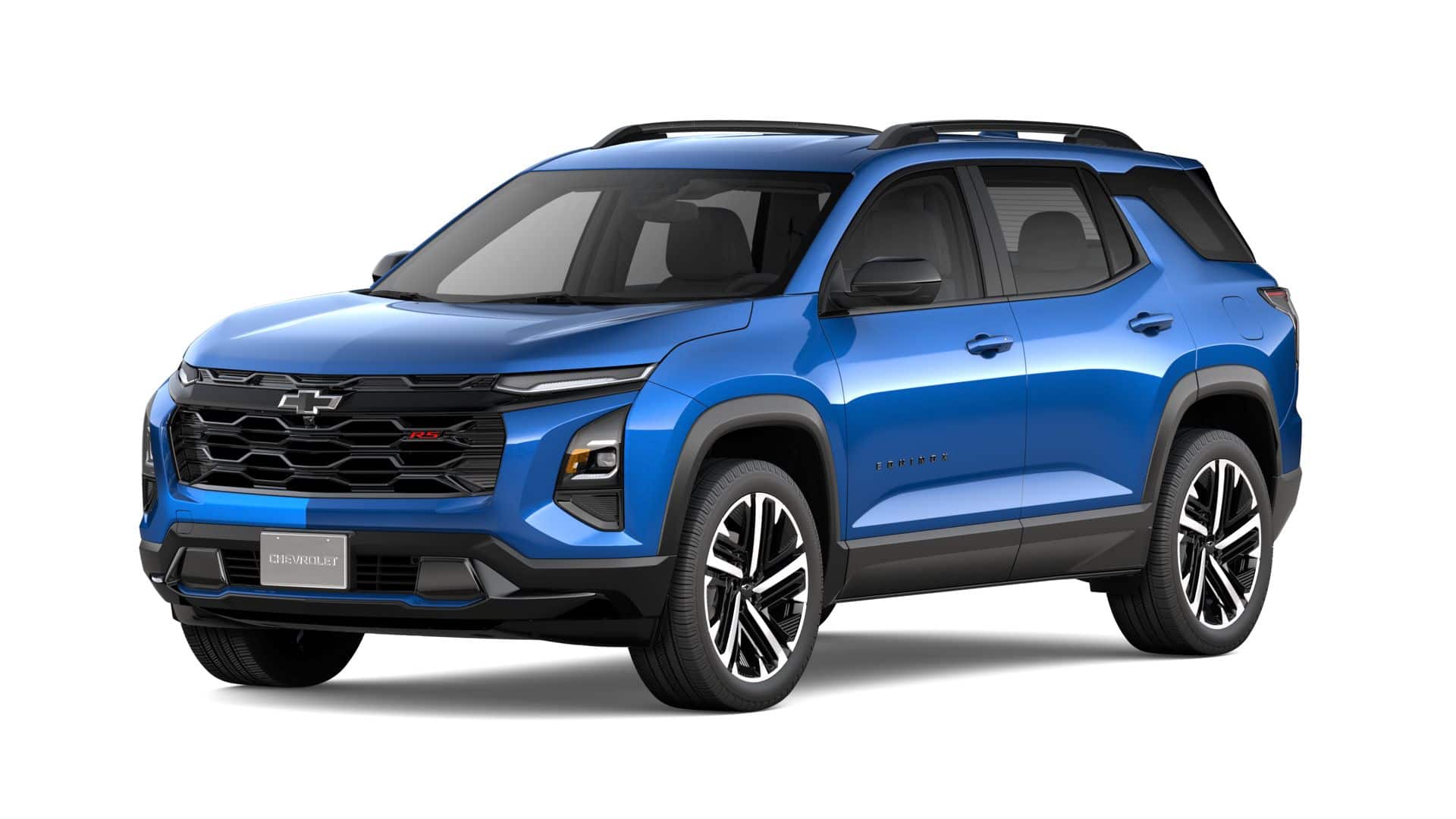 2027 Chevrolet Equinox AWD RS in Reef Blue Metallic — front three-quarter view